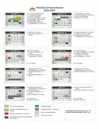 2024-25 Calendar